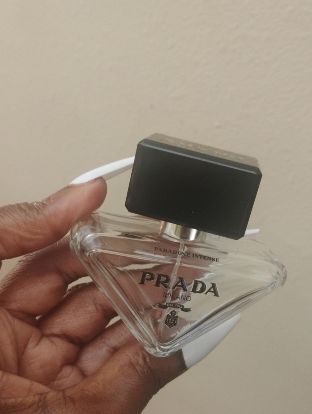 Prada Paradoxe Intense Eau de Parfum - Clear Bottle with Black Cap